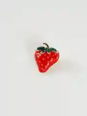 Красный брошь Клубничка, 3 вида