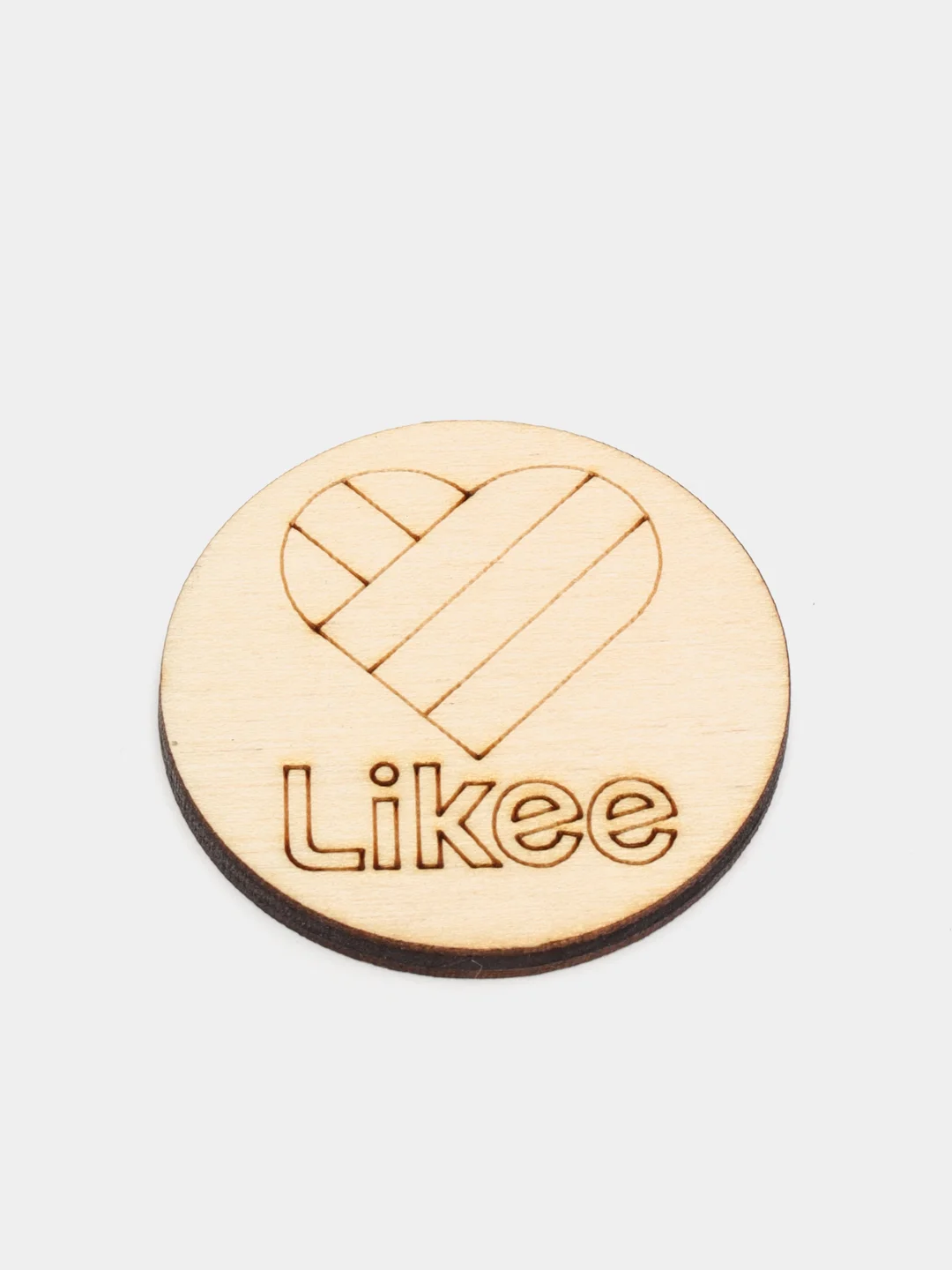 Деревянная заготовка для декора Likee