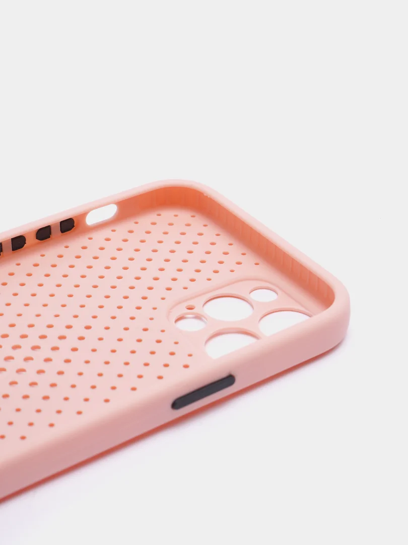 Конфетный чехол силиконовый с перфорацией для Айфон iPhone 11 /11 Pro / 11 Pro Max / 12