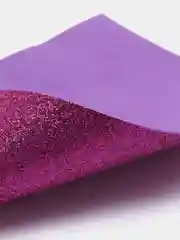 Фиолетовый фоамиран глиттерный