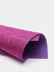 Фиолетовый фоамиран глиттерный