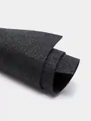 Черный фоамиран глиттерный