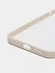 Белый чехол силиконовый с защитой камеры для Apple iPhone 12 Pro Max с бархатной подкладкой