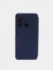 Синий чехол книжка Realme C3, 5, 6i, Реалми С3, 6Ай