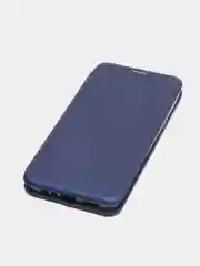 Синий чехол книжка Realme C3, 5, 6i, Реалми С3, 6Ай