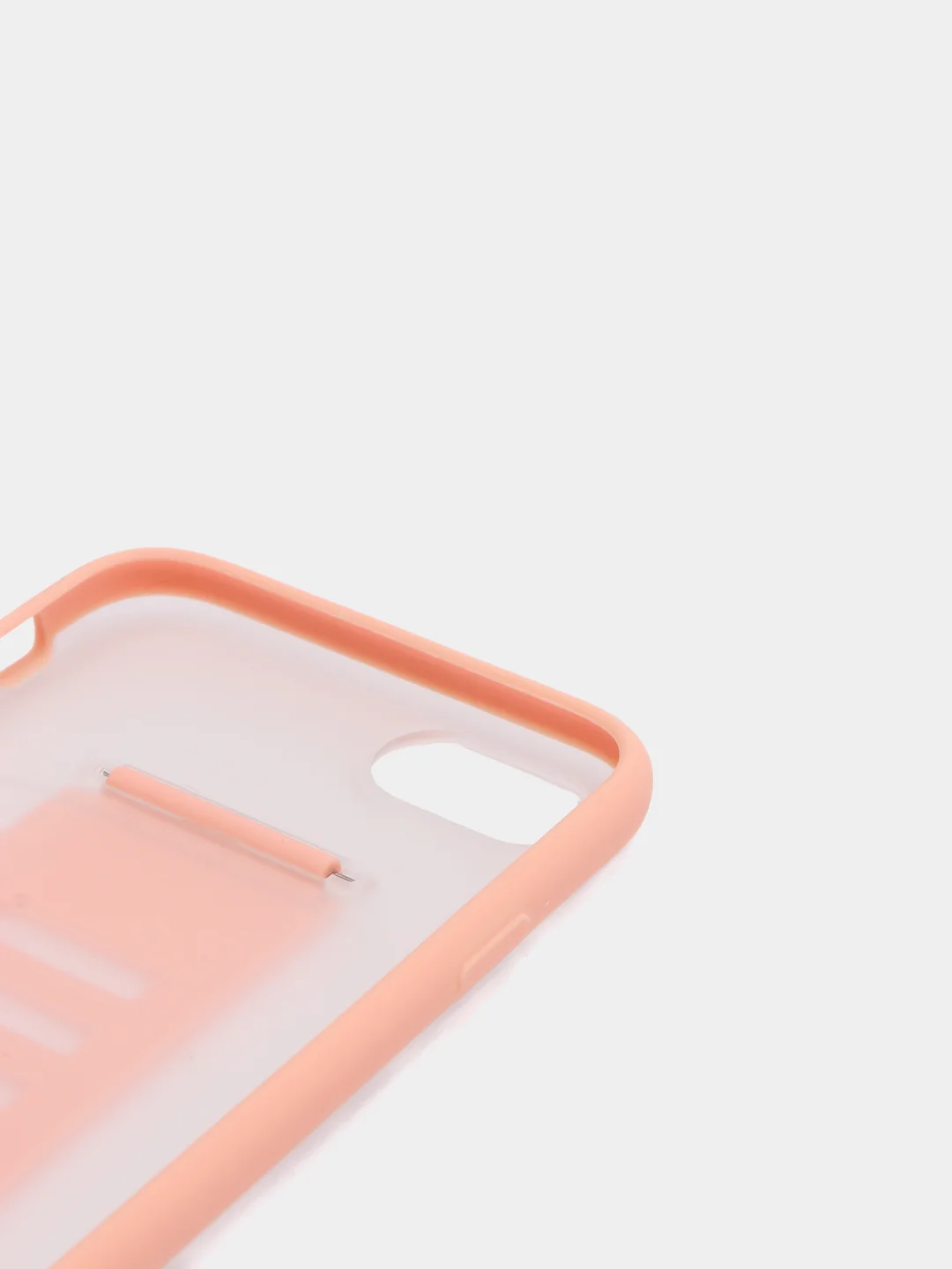Оранжевый противоударный чехол с ремешком держателем для iPhone 7, 8, SE 2020