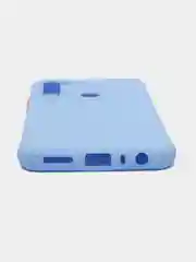 Небесно-голубой чехол Xiaomi Redmi Note 8 / Note 8 2021 силиконовый противоударный с усиленными углами