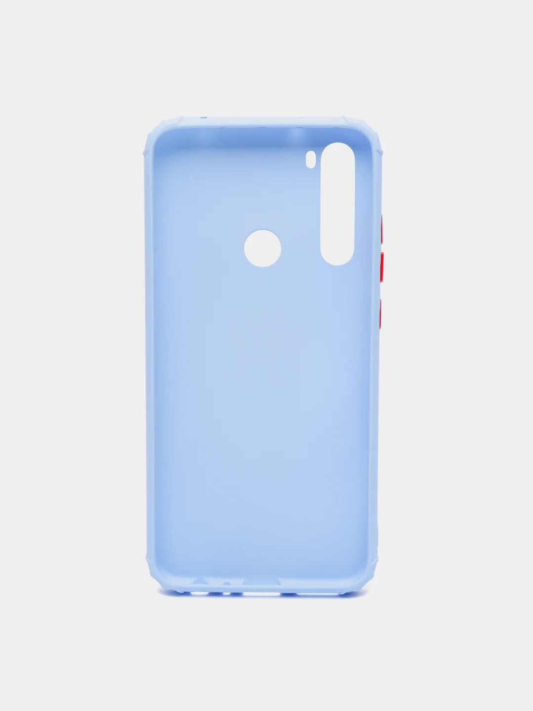 Небесно-голубой чехол Xiaomi Redmi Note 8 / Note 8 2021 силиконовый противоударный с усиленными углами