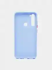 Небесно-голубой чехол Xiaomi Redmi Note 8 / Note 8 2021 силиконовый противоударный с усиленными углами