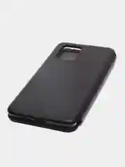 Черный чехол книжка на Samsung Galaxy S10 Lite, Самсунг Галакси С10 Лайт
