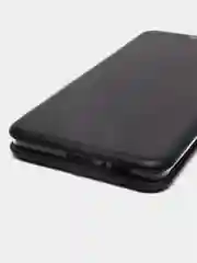 Черный чехол книжка на Samsung Galaxy S10 Lite, Самсунг Галакси С10 Лайт