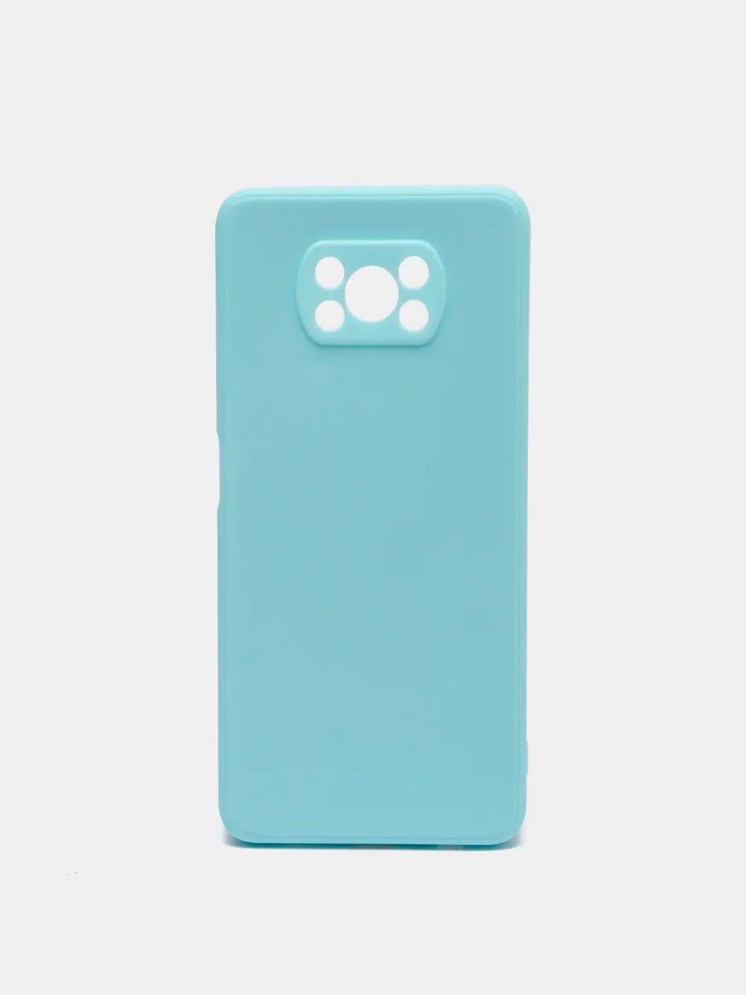 Ледяной чехол Xiaomi Poco X3 NFC, Poco X3 Pro силиконовый с защитой камеры и бархатной подкладкой