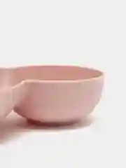 Розовый тарелка пластик с секциями в форме Мышонка Микки/Тарелка Микки Маус