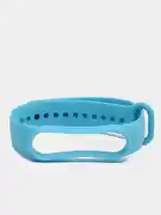 Голубой силиконовый ремешок для Xiaomi Mi Band 5 / Mi Band 6, Сяоми Ми Банд 5 / Ми Банд 6