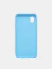 Голубой чехол Samsung Galaxy A01 Core, Самсунг Галакси А01 Кор, силиконовый