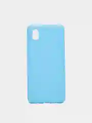 Голубой чехол Samsung Galaxy A01 Core, Самсунг Галакси А01 Кор, силиконовый