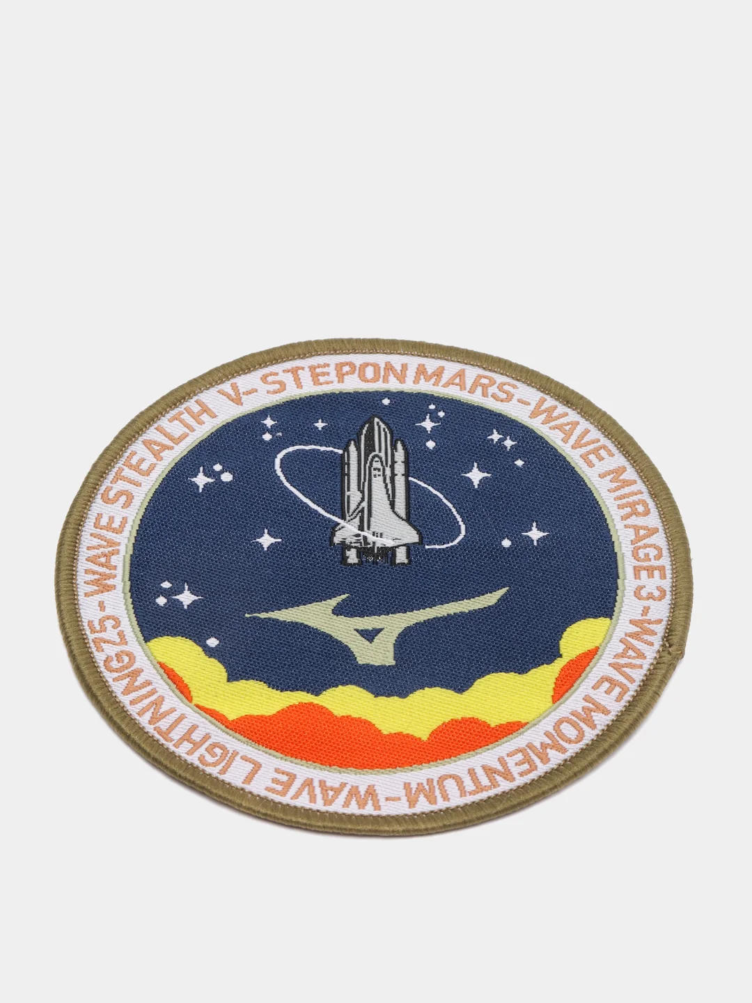 Индиго термоаппликация тканевая