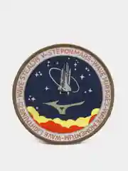 Индиго термоаппликация тканевая