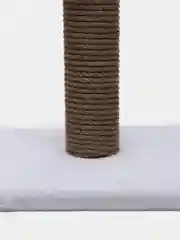 Прозрачный когтеточка для кошек с игрушкой 30*30*50
