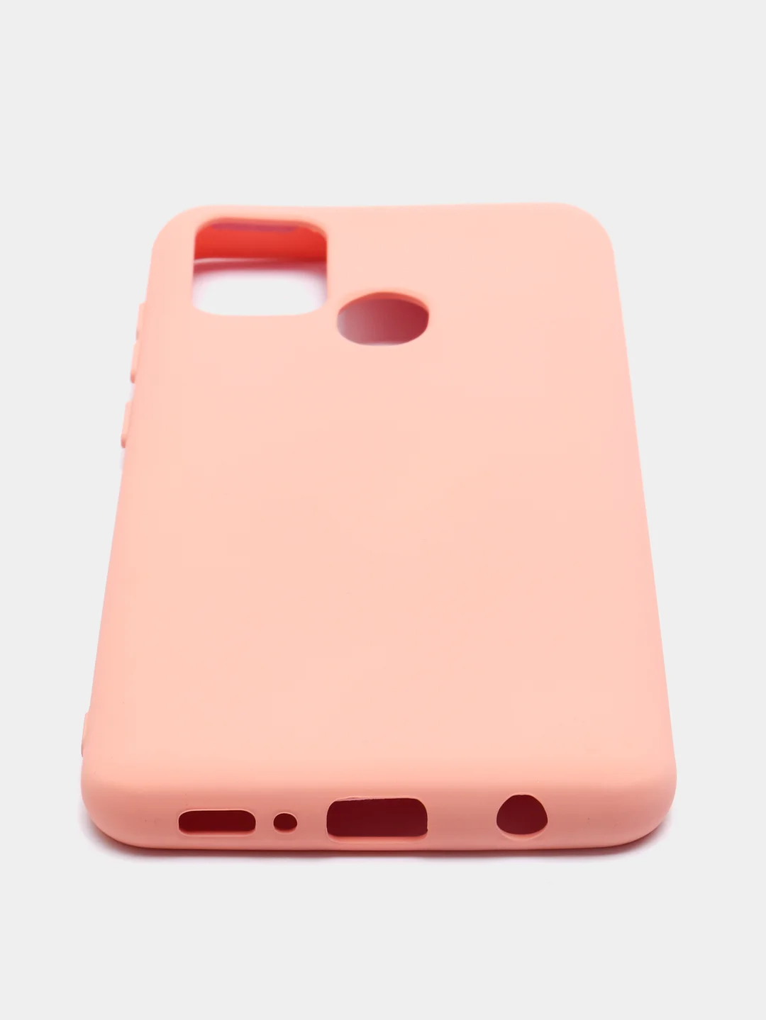 Коралловый меланж чехол Siliconе Case для Samsung A21S самсунг A21S