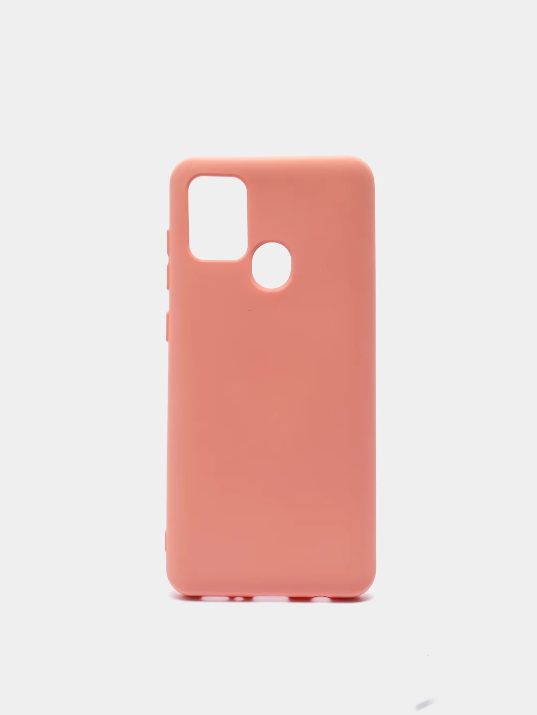 Коралловый меланж чехол Siliconе Case для Samsung A21S самсунг A21S