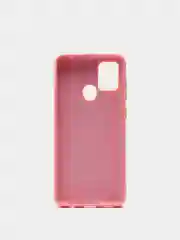 Коралловый меланж чехол Siliconе Case для Samsung A21S самсунг A21S