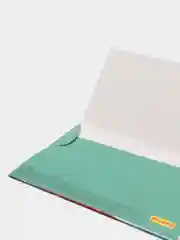 Зеленый конверт подарочный для денег