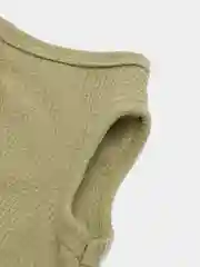 Зеленый майка для собак и кошек, вафельная