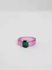 Конфетный кольца из эпоксидной смолы с камнем
