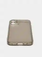 Черный чехол для iPhone 12 Mini прозрачный цветной силиконовый