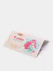 Тёмно-розовый конверт подарочный для денег