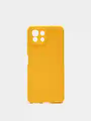 Желтый чехол силиконовый для Xiaomi Redmi Note 10 Pro,Note 10,Poco X3,X3 GT,Note 10T,Mi 11 Lite