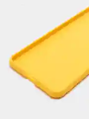 Желтый чехол силиконовый для Xiaomi Redmi Note 10 Pro,Note 10,Poco X3,X3 GT,Note 10T,Mi 11 Lite