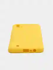 Желтый чехол для Realme C20/C11 (2021) силиконовый матовый однотонный