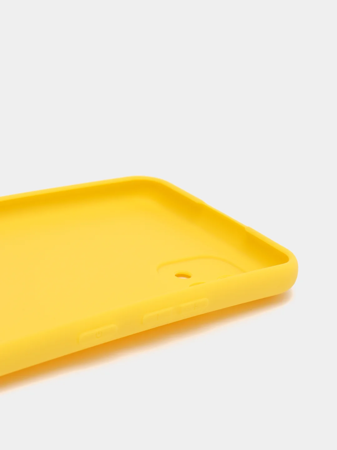 Желтый чехол для Realme C20/C11 (2021) силиконовый матовый однотонный
