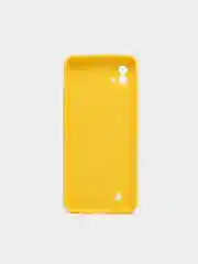Желтый чехол для Realme C20/C11 (2021) силиконовый матовый однотонный