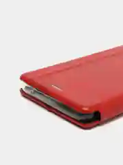 Красный чехол-книжка из экокожи для Samsung Galaxy S20, S20FE, S20 Ultra, S20 Plus