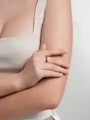 Серебряный кольцо стальное, обручальное