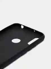 Черный чехол для Huawei Honor 8A/Y6 2019 силиконовый матовый однотонный