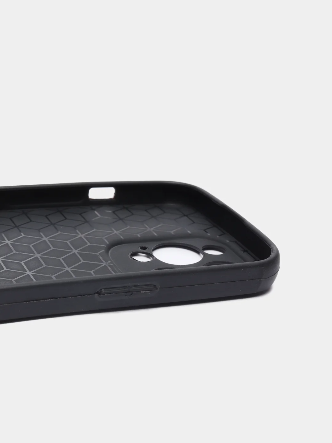 Темно-синий чехол IPhone 13 / 13 Mini / 13Pro / 13ProMax силиконовый, имитация кожи