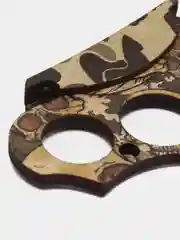 Алый деревянный игрушечный кастет КС / ГО