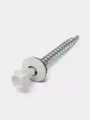 Кровельные саморезы со сверлом, сигнальный белый, 4,8х50, RAL9003