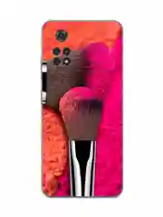 Розовый чехол с ярким рисунком/принтом на Xiaomi Poco M4 Pro 4G 6,43" (Сяоми Поко М4 Про 4G 6.43")