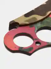 Бирюзовый деревянный игрушечный кастет КС / ГО