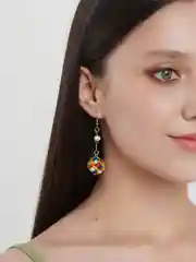 Серьги "Кубик"