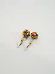 Серьги "Кубик"