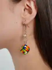 Серьги "Кубик"