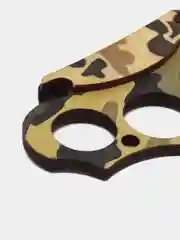 Багровый деревянный игрушечный кастет КС / ГО