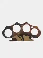 Бежевый меланж деревянный игрушечный кастет КС / ГО