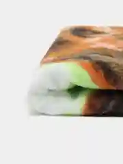 Зеленый кухонное полотенце с собакой, 34х76 из 100% хлопка